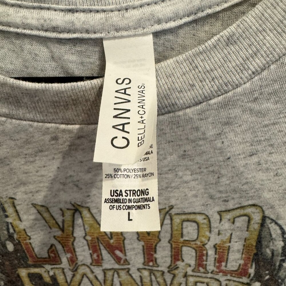 Vintage Wash Lynyrd Skynyrd Southern Rock n' Roll Graphic Tee - Picture 3 of 3